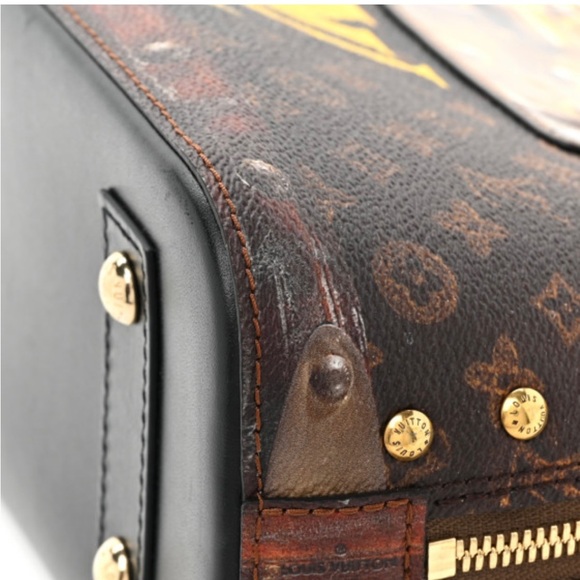 Louis Vuitton transformed monogram time trunk alma bib limited edition rare htf - Picture 10 of 15